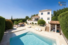 Martigues St-Julien 10 mn Côte Bleu - Vente Villa T6 de 150 m2 environ sur un terrain de 1115 m2 avec piscine, avec vue dégagée plein sud, au calme et sans vis à vis