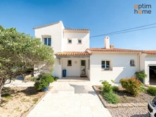 Martigues St-Julien 10 mn Côte Bleu - Vente Villa T6 de 150 m2 environ sur un terrain de 1115 m2 avec piscine, avec vue dégagée plein sud, au calme et sans vis à vis