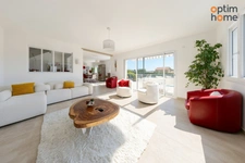Martigues St-Julien 10 mn Côte Bleu - Vente Villa T6 de 150 m2 environ sur un terrain de 1115 m2 avec piscine, avec vue dégagée plein sud, au calme et sans vis à vis