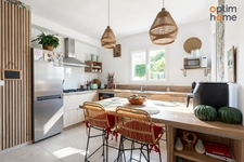 Martigues St-Julien 10 mn Côte Bleu - Vente Villa T6 de 150 m2 environ sur un terrain de 1115 m2 avec piscine, avec vue dégagée plein sud, au calme et sans vis à vis