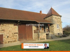 Propriete de caractère avec exploitation agricole de 80 hect + batiments  en CHAROLAIS 