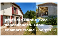 PROPRIETE RURALE AVEC DEPENDANCES ET SERRES
