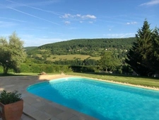  Lissac , Maison d'architecte de 1997 avec PISCINE sur 4800 m2 terrain  