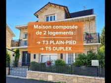 Brive Proche centre ville - Maison composée de 2 logements