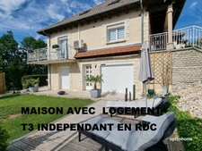 BRIVE - GRANDE MAISON COMPOSEE DE 2 LOGEMENTS
