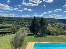  Lissac , Maison d'architecte de 1997 avec PISCINE sur 4000 m2 terrain  