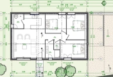 BRIVE Maison DE PLAIN PIED ecologique RE2020