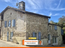 Maison en pierre - charme  -terrasse couverte et petit jardin - 3 chambres – La Romieu 32480