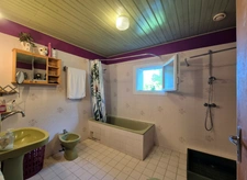 Maison en pierre avec beau terrain – cadre exceptionnel, sur le chemin de Saint-Jacques, à LA ROMIEU (32480)