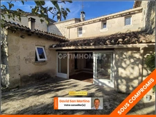 Exclusivité Optimhome, maison en pierre avec jardin, LA ROMIEU 32480