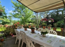 Maison en pierre avec beau terrain – cadre exceptionnel, sur le chemin de Saint-Jacques, à LA ROMIEU (32480)