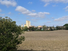maison plain-pied, jardin arboré, moulin ancien