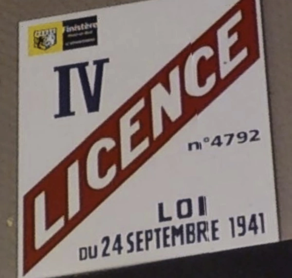 Livence IV à vendre DOUARNENEZ (29)