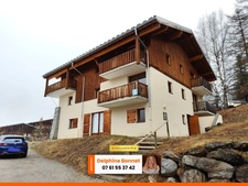 En bordure de piste de ski à Valfréjus, beau 2P 29 m2 avec grand balcon