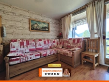 St Pierre de Chartreuse, bel appartement 2P de 27 m2 avec balcon sur vue Chamechaude