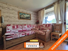 St Pierre de Chartreuse, bel appartement 2P de 27 m2 avec balcon sur vue Chamechaude