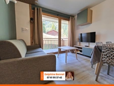 Centre station Valfréjus, 2P 26 m2 avec balcon entièrement rénové