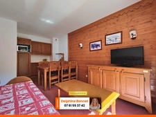 Valfréjus en bordure de piste, bel appartement 3P avec parking privatif pleine propriété