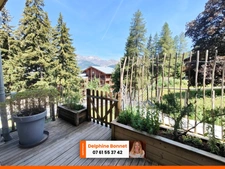 Valfréjus, bel appartement 2P de 32.49 m2 avec terrasse de 22 m2