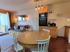 Valfréjus, bel appartement 2P de 32.49 m2 avec terrasse de 22 m2