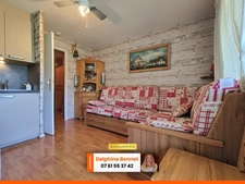 St Pierre de Chartreuse, bel appartement 2P de 27 m2 avec balcon sur vue Chamechaude