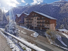 Valfréjus en bordure de piste, bel appartement 3P avec parking privatif pleine propriété