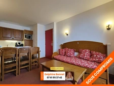Valfréjus, bel appartement 4P/ T4 de 45 m2 avec balcon et parking privatif