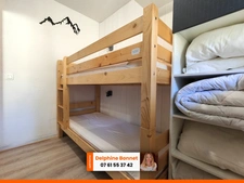 Centre station Valfréjus, 2P 26 m2 avec balcon entièrement rénové