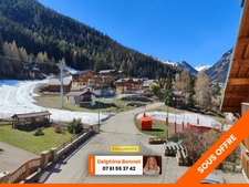 Valfréjus en bordure de piste, bel appartement 3P avec parking privatif pleine propriété