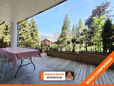 Valfréjus, bel appartement 2P de 32.49 m2 avec terrasse de 22 m2