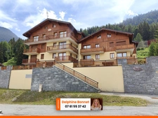 Valfréjus, appartement 2P de 31 m2 avec terrasse et cave, vue dégagée sur Vanoise