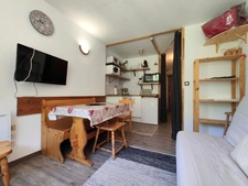 Beau studio de 20,23 m2 dans le centre de Valfréjus, à 50 mètres de la télécabine