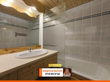 Valfréjus, bel appartement 4P de 45 m2 avec balcon et parking privatif