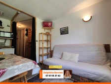 Beau studio de 20,23 m2 dans le centre de Valfréjus, à 50 mètres de la télécabine