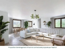St Joseph de Rivière, spacieuse maison 5P 180 m2 avec terrain de 815 m2 face à la Sure