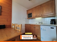 En bordure de piste de ski à Valfréjus, beau 2P 29 m2 avec grand balcon