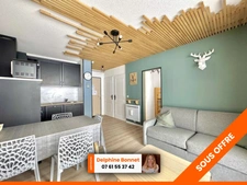 Centre station Valfréjus, 2P 26 m2 avec balcon entièrement rénové