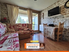 St Pierre de Chartreuse, bel appartement 2P de 27 m2 avec balcon sur vue Chamechaude