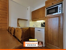 Valfréjus, bel appartement 4P/ T4 de 45 m2 avec balcon et parking privatif