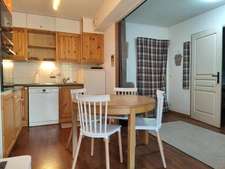 Valfréjus, bel appartement 2P de 32.49 m2 avec terrasse de 22 m2