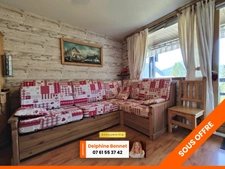 St Pierre de Chartreuse, bel appartement 2P de 27 m2 avec balcon sur vue Chamechaude