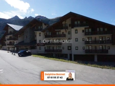Valfréjus, appartement 3P/ T3 de 35 m2 avec balcon en bord de piste