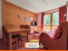 Valfréjus en bordure de piste, bel appartement 3P avec parking privatif pleine propriété