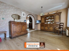 Centre village St Joseph de Rivière, maison de village individuelle 4P 89 m2 avec stationnement