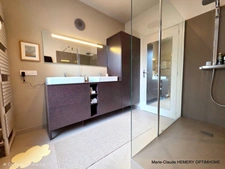 Dinard Ecluse: Appartement de 111m² rénové par un architecte d'intérieur:double séjour,cuisine,3 chambres, 2 salles d'eau