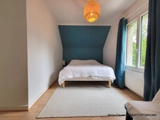 Dinard, La vicomté, Maison pierre rénovée de 147m² , 5 chambres sur jardin  avec Ligne de nage. Studio de 30m²