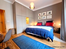 Dinard Ecluse: Appartement de 111m² rénové par un architecte d'intérieur,3 chambres,cave et Stationnement couvert.