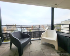 Dinard centre : Appartement T3 de 83m² - 3ème étage avec ascenseur- Résidence récente. Vendu avec un parking 