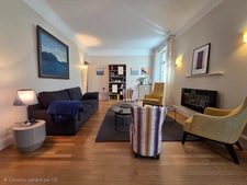 Dinard Ecluse: Appartement de 111m² rénové par un architecte d'intérieur:double séjour,cuisine,3 chambres, 2 salles d'eau