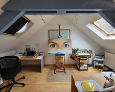 St Lunaire maison en pierre. Potentiel de 177m² sur jardin de 780m². 4 chambres et un bureau + annexe+ appentis